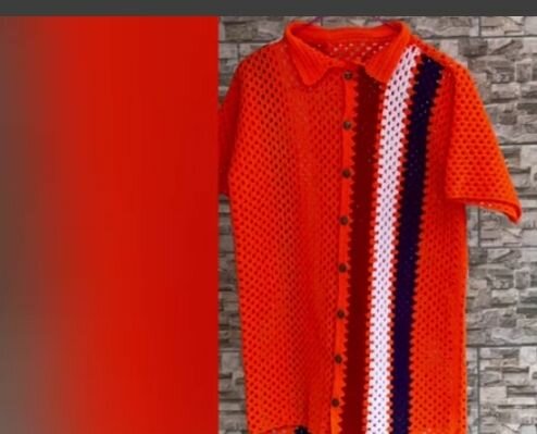 Chemise en crochet