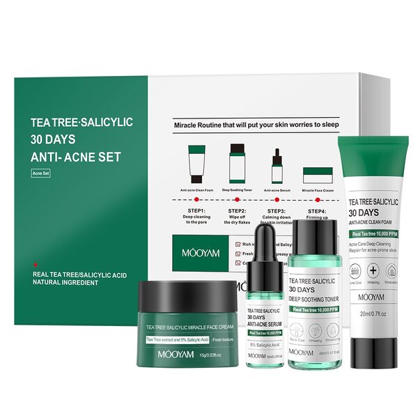 Tea tree facial set