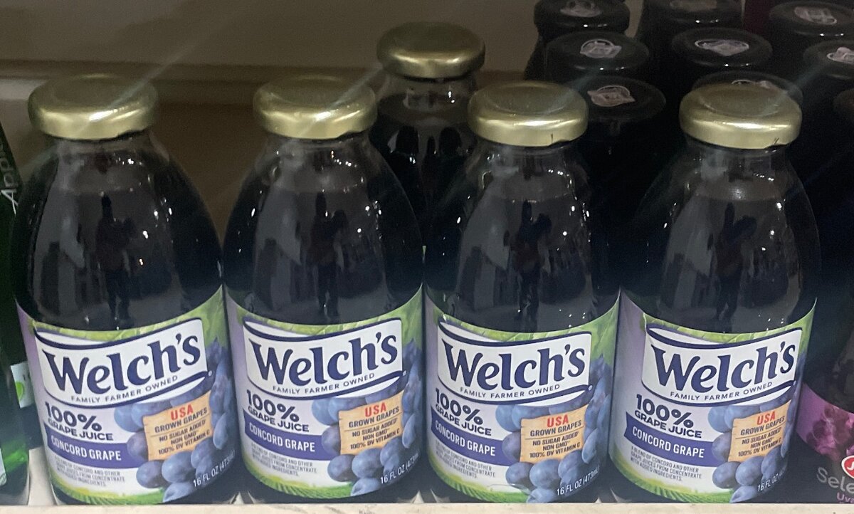 Welch 100% Grape Juice 475ml