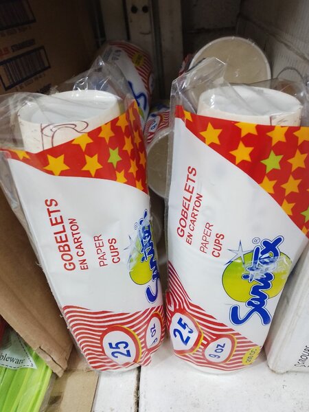 Gobelets en carton Santos