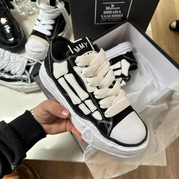 Sneakers Noirs Blancs Unisexes