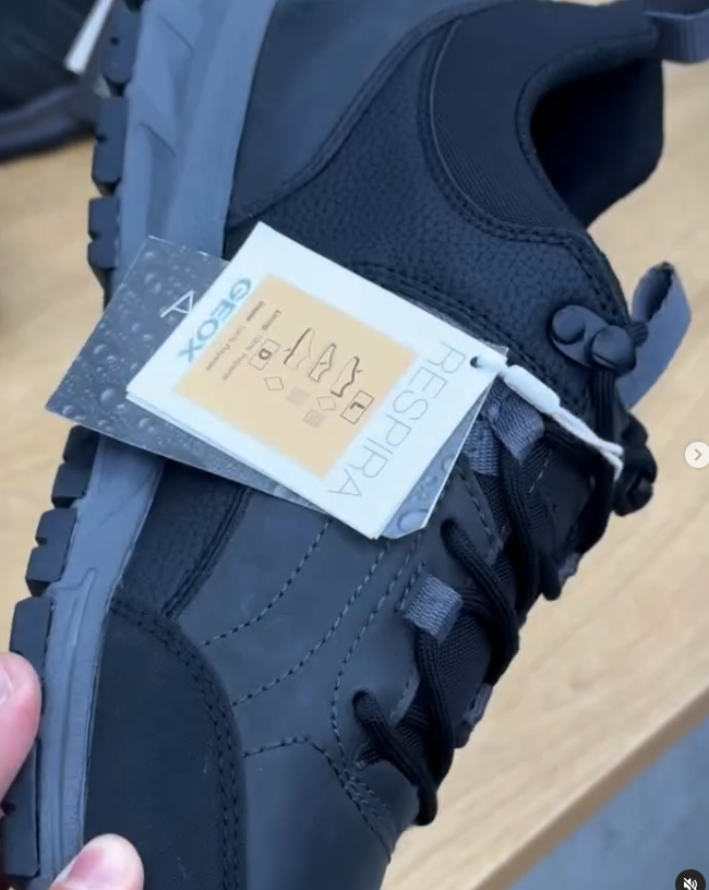 Водонепроницаемые кроссовки GEOX из серии AMPHIBOX