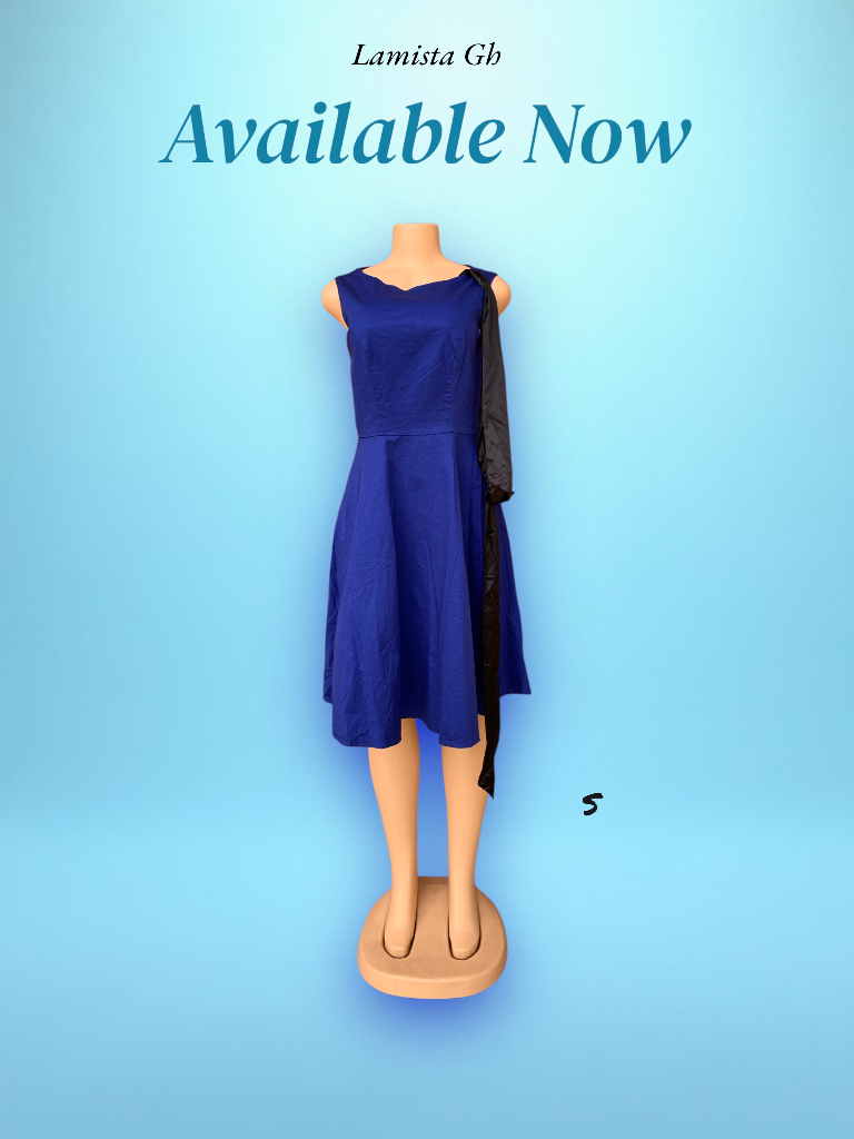 Women Deep Blue Dress