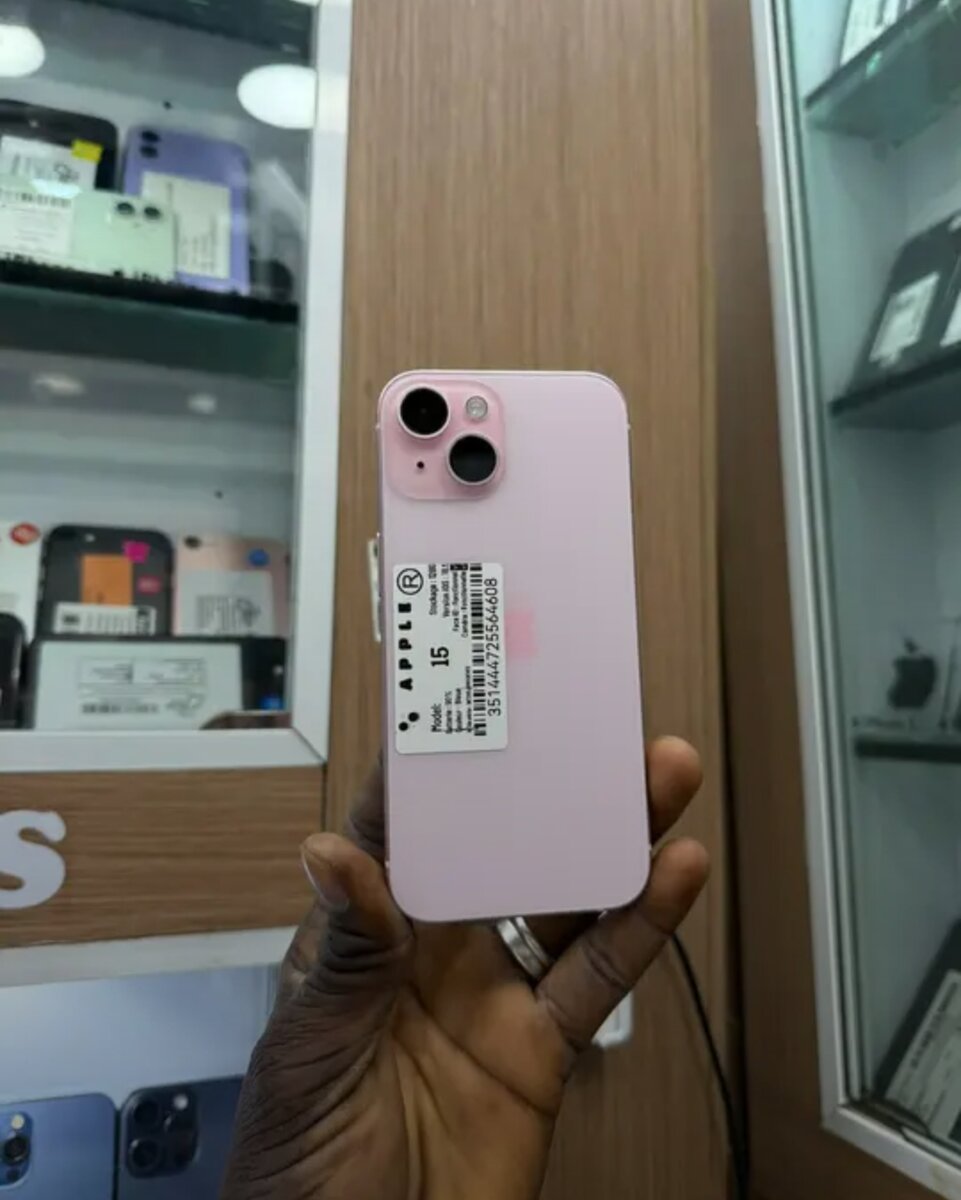 Smartphone moderne rose