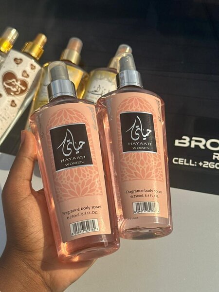 Arabic body sprays