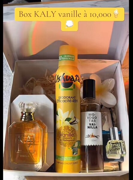 Coffret Parfum KALY Vanille