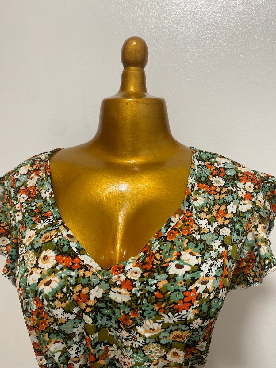 Robe florale élégante été