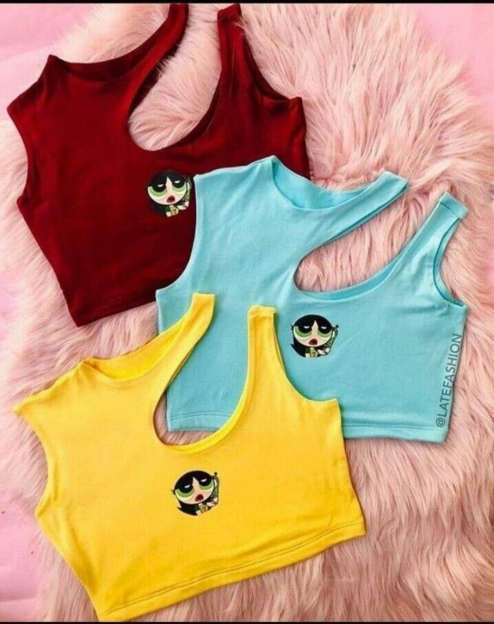 Débardeurs Colorés à Logo