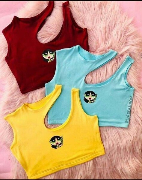 Débardeurs Colorés à Logo