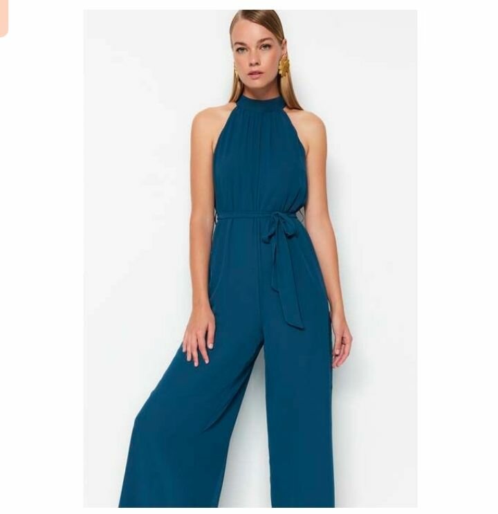 Combinaison Bleu Élégante