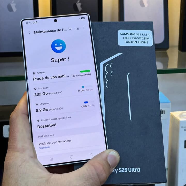 Samsung Galaxy S25 Ultra 256Go