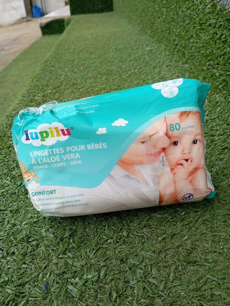 Lingettes Lupilu sensitives