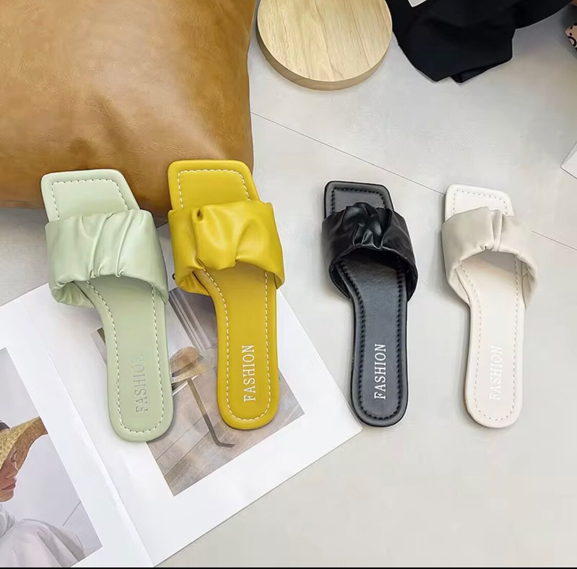 Womens summer slides