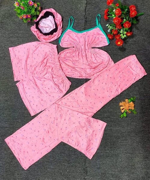 Pyjama Set Floral Femme