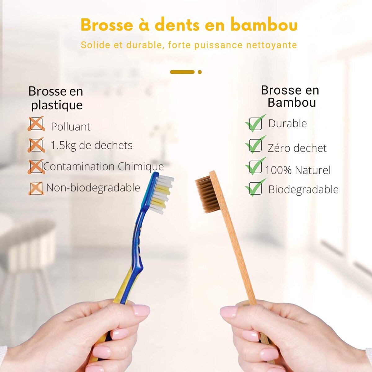 Brosse à Dent en bambou
