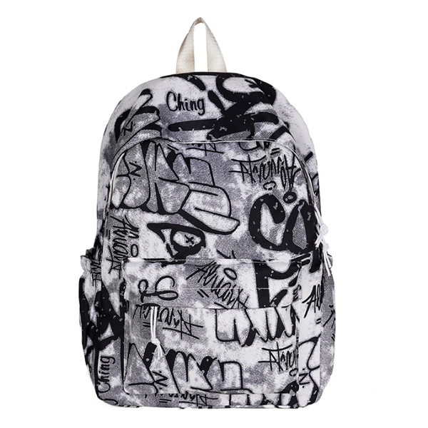 Sac à dos graffiti urbain