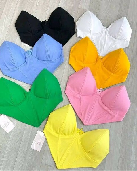 Bustiers colorés tendance
