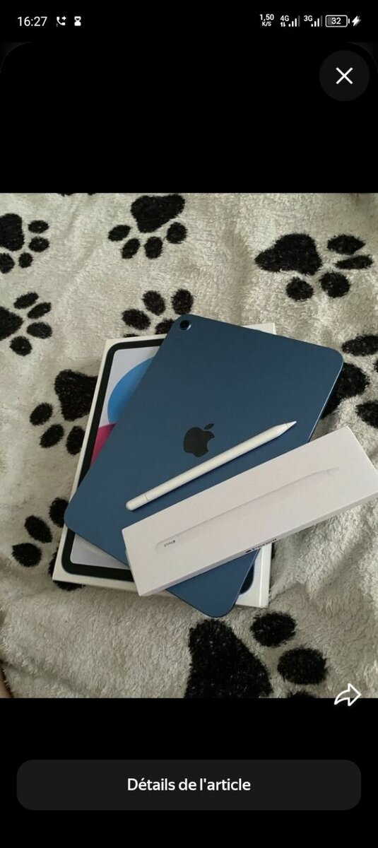 iPad Air avec Apple Pencil