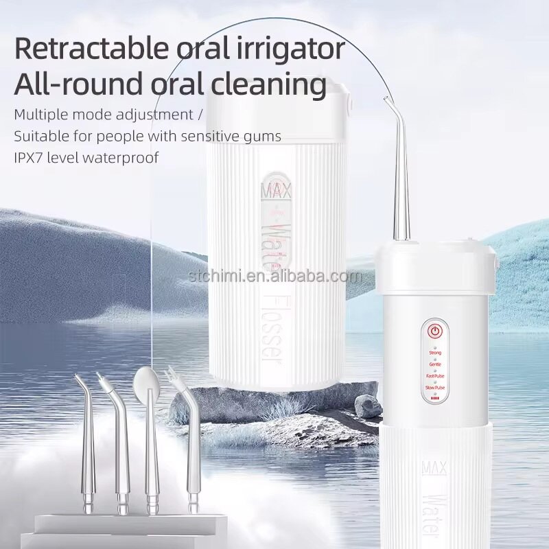 Electric floss clipper brush