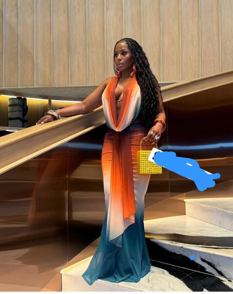 Robe Dégradé Élégante