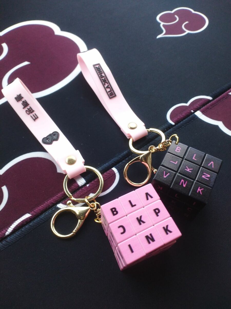 Blackpink Kpop Rubik's cube Keychain
