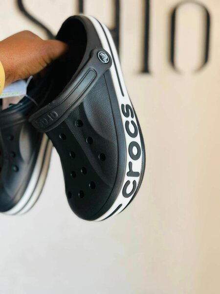 Crocs sabots, color black