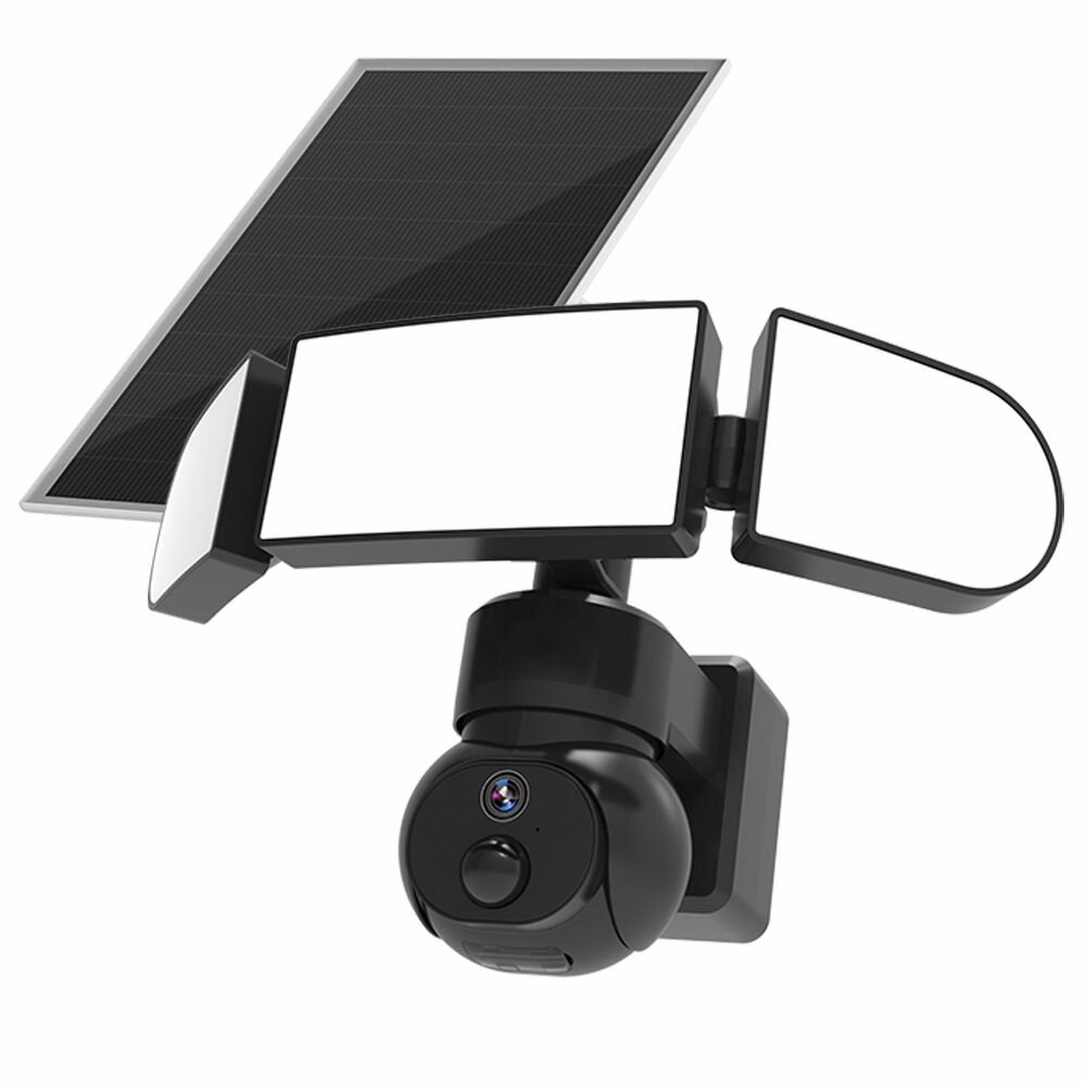 Solar Floodlight PIR Survaillance