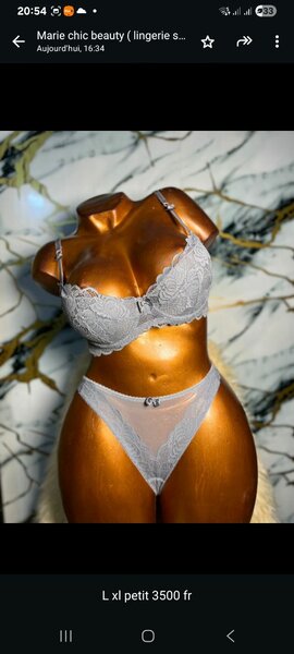 Ensemble Lingerie Dentelle Sexy