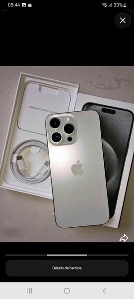 iPhone 14 Pro Argent Neuf