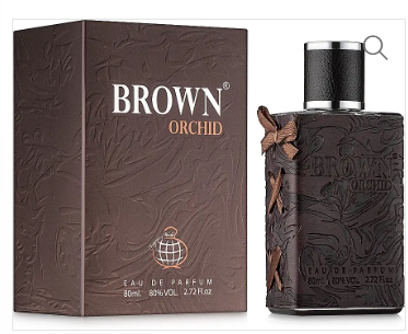 Brown Orchid Eau de Parfum Spray – 80ml by Fragrance World