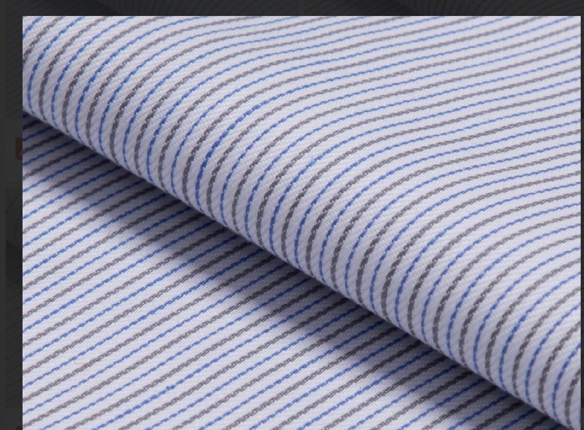 Tissu rayé bleu et rose