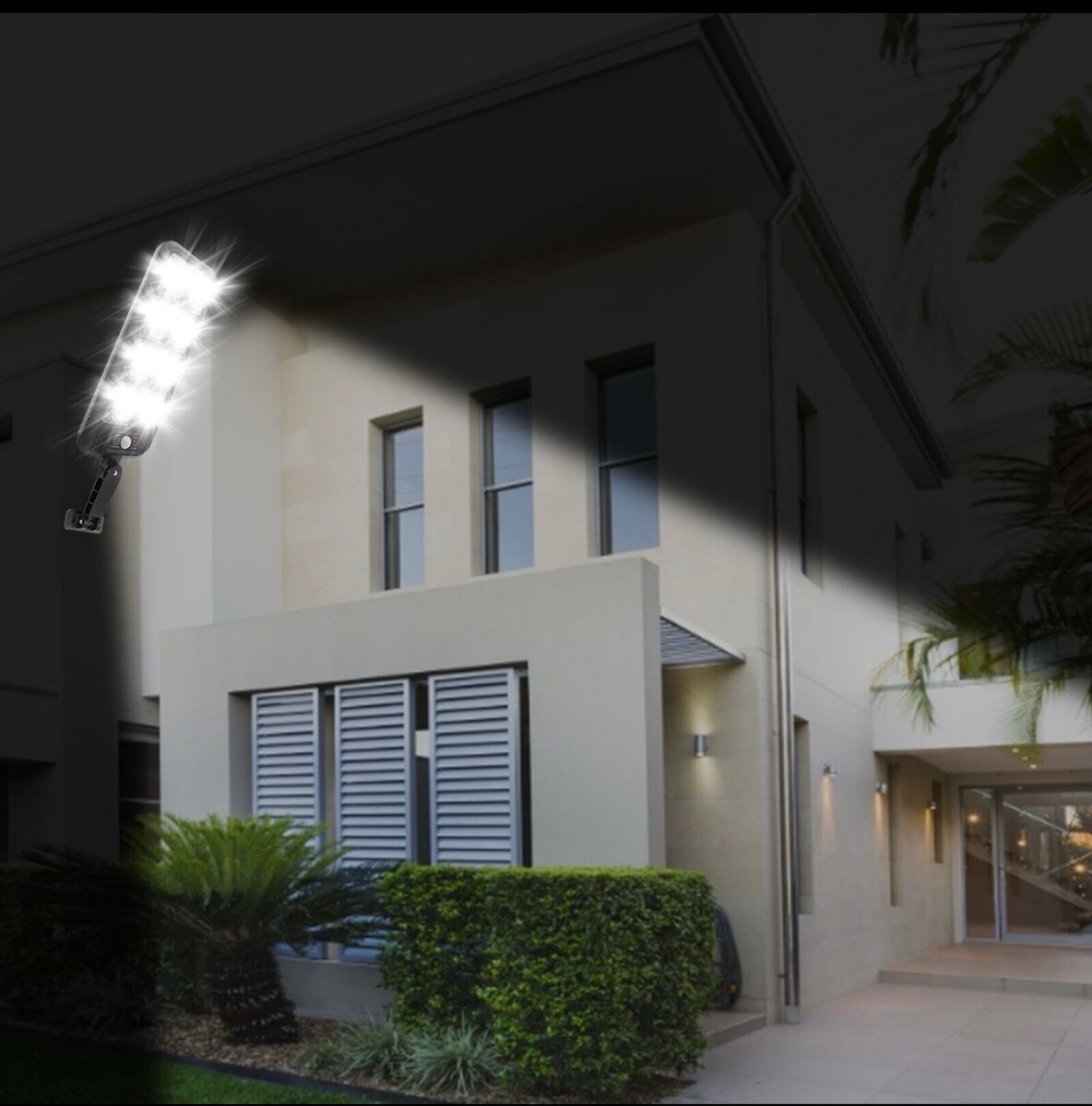 Lampe solaire extérieure de capteur de mouvement