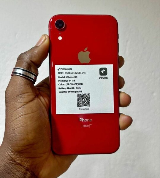 iPhone XR Rouge 64Go Débloqué