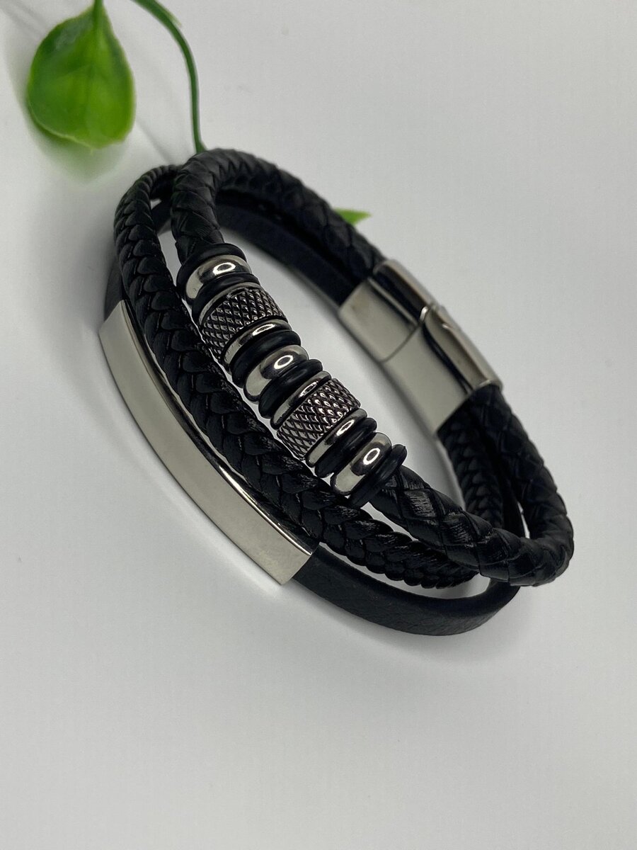 Perfect Leather Steel Wristwear