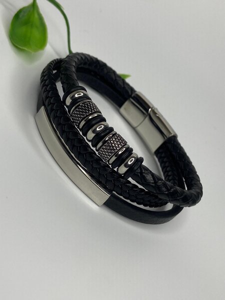 Perfect Leather Steel Wristwear