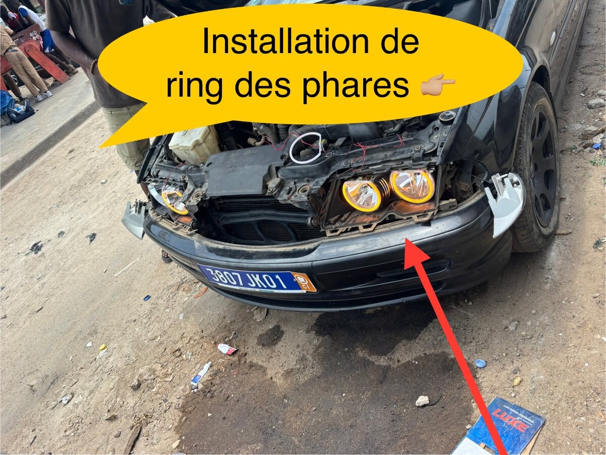 Ring des phares en led