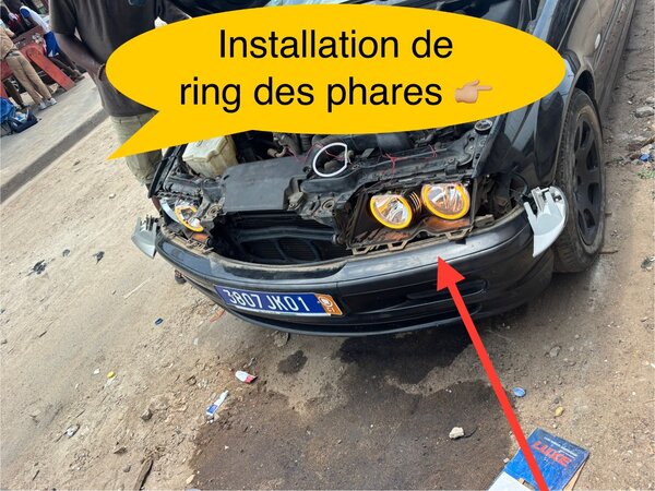 Ring des phares en led