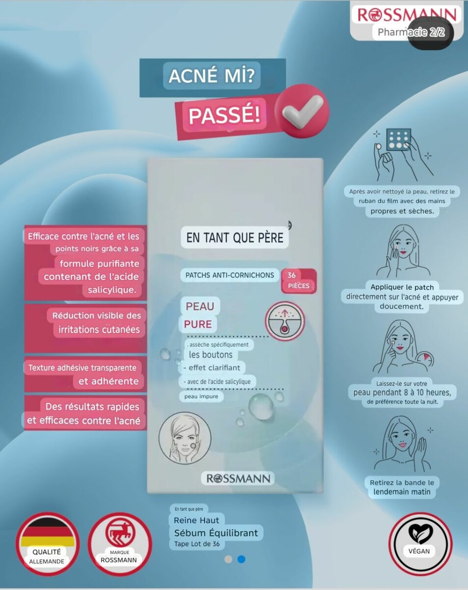 Patch d'Acné isana