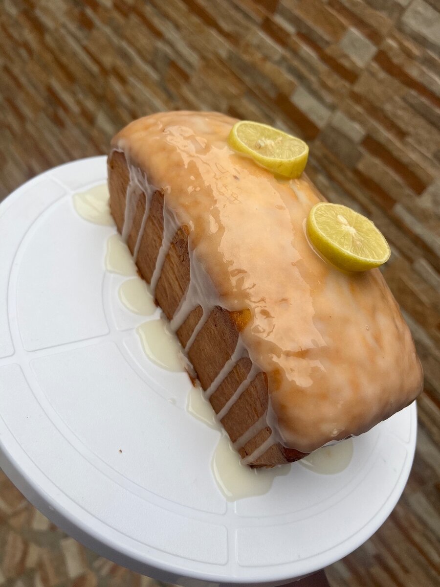 Lemon Glazed Pound Cake