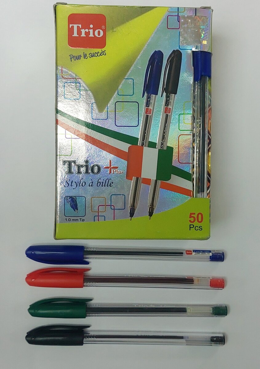 Stylos à bille Trio(50 PCS)