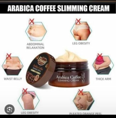 Arabica coffee slimming cream