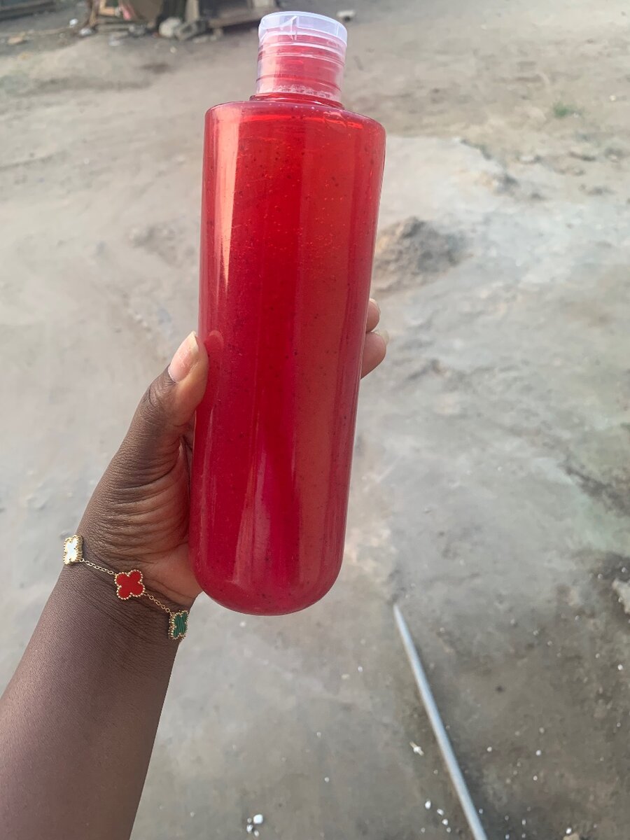 Savon liquide exfoliant éclat