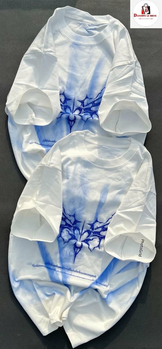 T-shirt artistique en coton