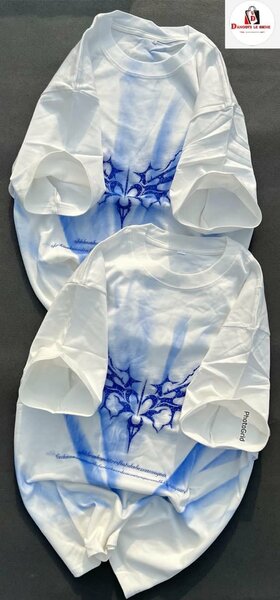 T-shirt artistique en coton