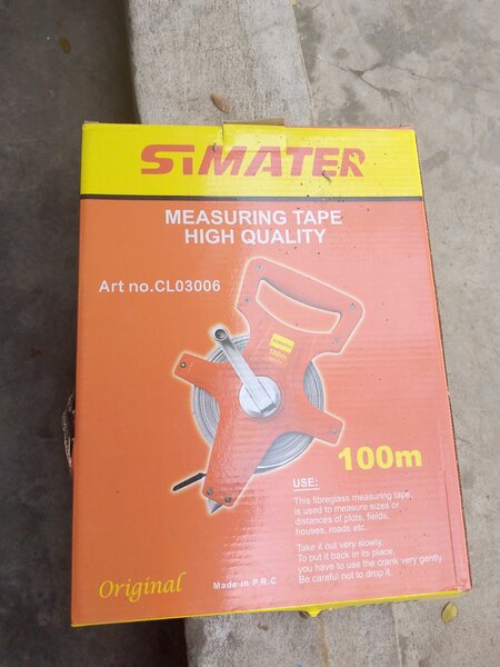 100m Surveyor's tape measure