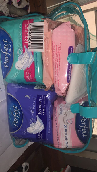 Serviettes Hygiéniques Parfumées