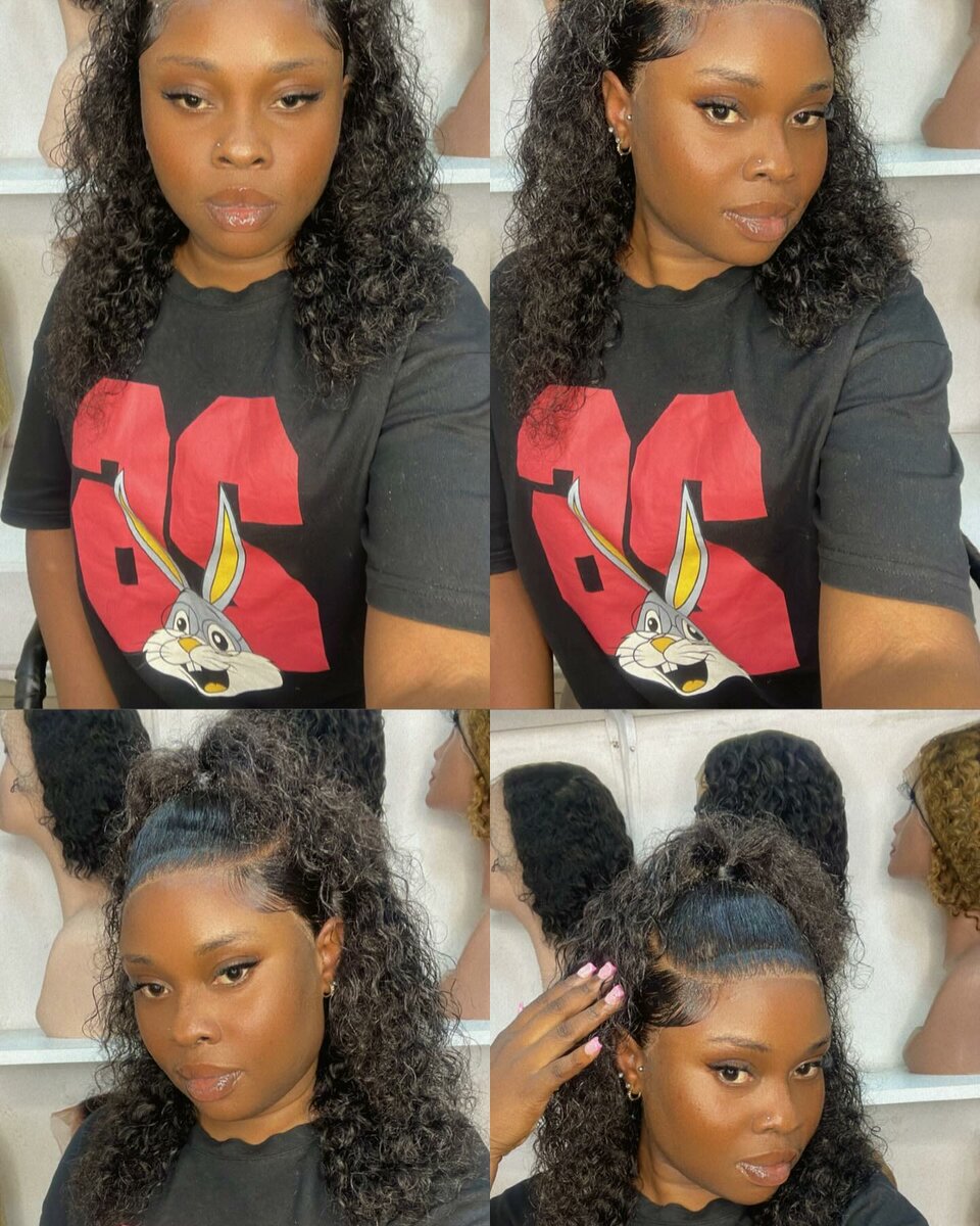 Beautiful and elegant women's wig