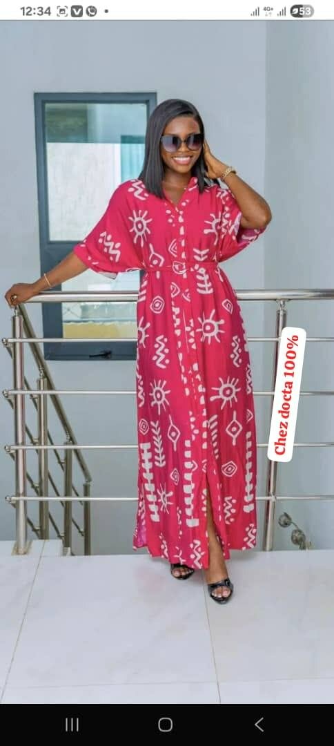 Robe longue bohème chic