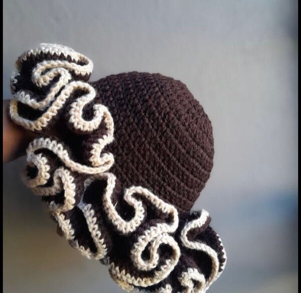 Chapeau crochet élégant