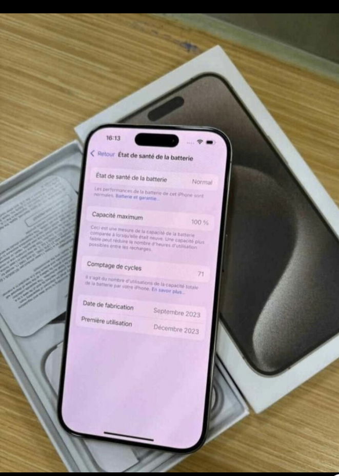 Smartphone iPhone Dernier Modèle